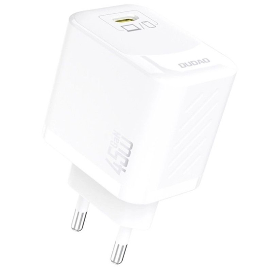 Picture of Dudao Dudao A28 45W GaN USB-C Wall Charger - White White