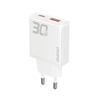Picture of Dudao GaN Dudao A30EU 30W USB-A / USB-C Wall Charger - White
