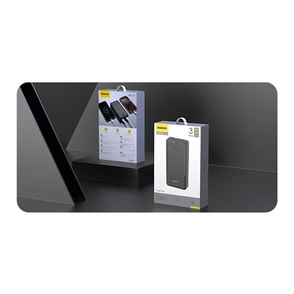 Attēls no Dudao Powerbank Dudao K10Pro 2.4A 20000mAh 2 x USB-A Black