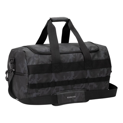 Attēls no DUFFLE BAG 50L/NAVY CAMO 7642 RIVACASE