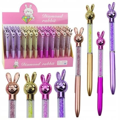 Picture of Dugopis Z Zajcem Diamenciki Niebieski Wkad 0.7mm Mix