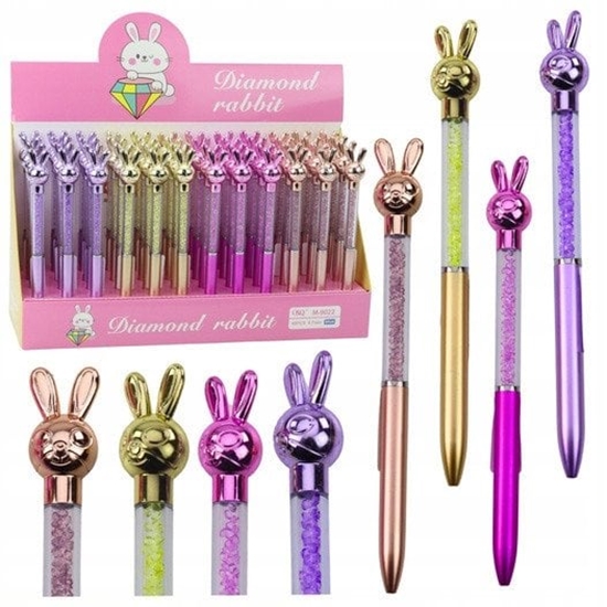 Picture of Dugopis Z Zajcem Diamenciki Niebieski Wkad 0.7mm Mix