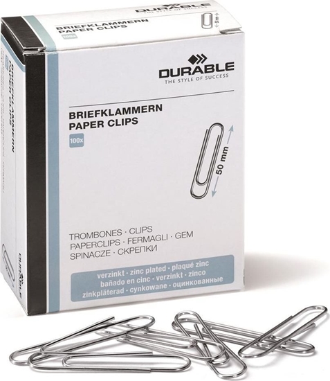 Picture of Durable Briefklammern 50mm verzinkt 100 Stück