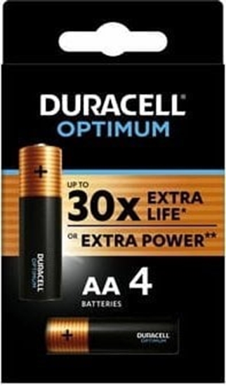 Picture of Duracell Bateria Alkaliczna Duracell OPTIMUM AA 4szt.  [321|1]