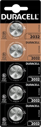 Picture of Duracell Batterie Knopfzelle CR2032 3.0V Lithium        5St.