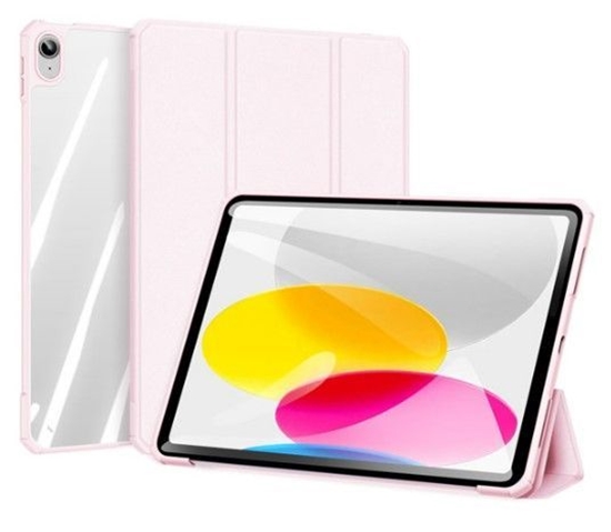 Picture of Dux Ducis Copa case for iPad 10.9'' 2022 (10 gen.) smart cover stand Pink