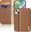 Изображение Dux Ducis Etui z portfelem Dux Ducis Hivo z blokad RFID do iPhone 15 Plus - brzowe