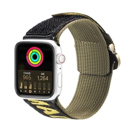 Изображение Dux Ducis Strap (Outdoor Version) strap Apple Watch Ultra, SE, 8, 7, 6, 5, 4, 3, 2, 1 (49, 45, 44, 42 mm) Black Yellow
