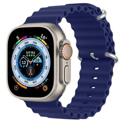 Изображение Dux Ducis Apple Silicone Strap for Apple Watch 38/40/41/42MM Navy Blue