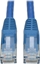 Picture of Eaton Eaton Tripp Lite Series Cat6 Gigabit Snagless Molded (UTP) Ethernet Cable (RJ45 M/M), PoE, Blue, 15 ft. (4.57 m) - Patch-Kabel - RJ-45 (M) zu RJ-45 (M) - 4.6 m - UTP - CAT 6 - geformt, ohne Haken, verseilt - Blau