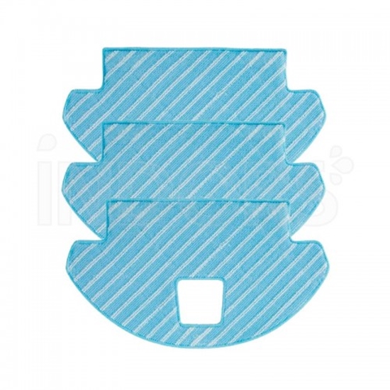 Picture of Ecovacs Atkārtoti lietojamas tīrīšanas mifrofibras lupatiņas priekš DEEBOT OZMO 930, PRO 930 | 3 gab