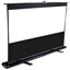 Picture of Elite Screens F84NWH ezCinema Portable Screen 84'' 16:9 / Diagonal 213.4cm, W 185.9cm x H 104.6cm / Black case / MaxWhite material / Gain 1.1 / 160° viewing angle / Telescoping support mechanism / Floor support feet / Built-in carrying handle