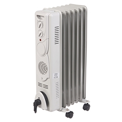 Attēls no Eļļas radiators Comfort ar vent.1500W + 400W