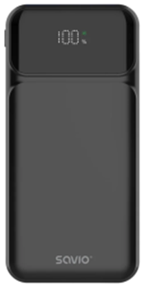 Picture of Enerģijas krātuve SAVIO POWER BANK 10000mAh