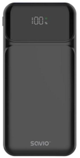Picture of Enerģijas krātuve SAVIO POWER BANK 10000mAh