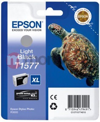 Picture of Epson ink cartridge light black   T 157             T 1577