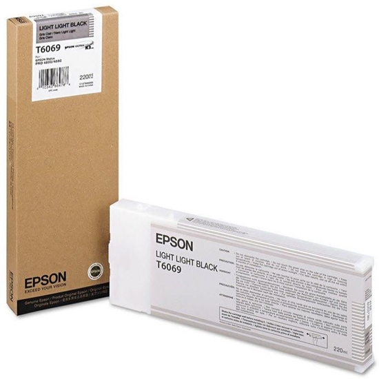 Picture of Epson ink cartridge light black T 606  220 ml             T 6069