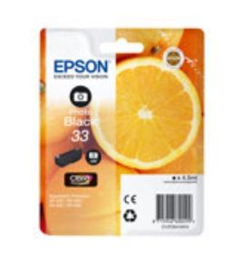 Изображение Epson Oranges C13T33414010 ink cartridge 1 pc(s) Original Photo black