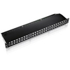Изображение Equip 48-Port Cat.6 Shielded Patch Panel, Black