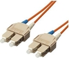 Picture of Equip SC/SC Fiber Optic Patch Cord- OM1/OM2, 1.0m , 62.5/125µ