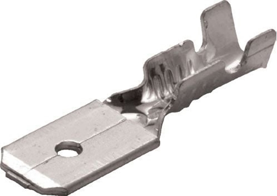 Изображение Ergom Wsuwka konektorowa W 6,3-2,5/0,8 NC 100szt. (E10KN-01020200501)