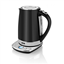 Picture of ETA Kettle 158790000 With electronic control, Stainless steel, Black, 2200 W, 360° rotational base, 1.7 L