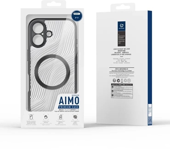 Picture of Etui Dux Ducis Aimo Mag z piercieniem magnetycznym na iPhone 17  czarne