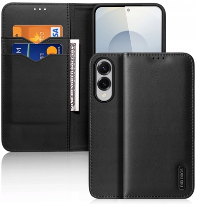 Attēls no Etui Dux Ducis Hivo na Samsung Galaxy S25 Edge z klapk i ochron RFID - czarne