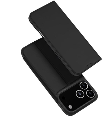 Picture of Etui Dux Ducis Skin Pro na iPhone 17 Pro Max z klapk i miejscem na kart - czarne