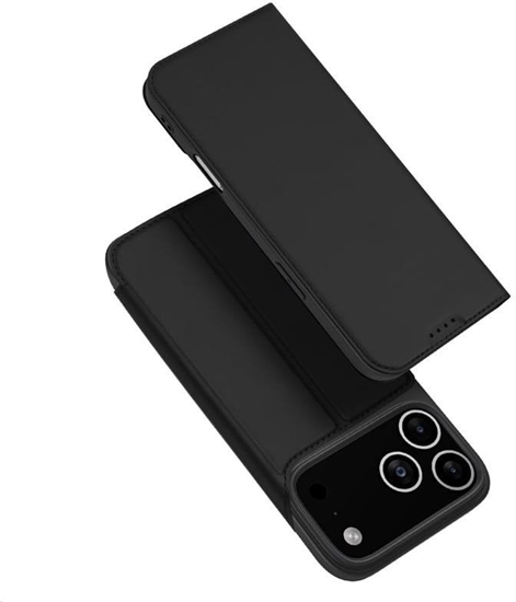 Picture of Etui Dux Ducis Skin Pro na iPhone 17 Pro Max z klapk i miejscem na kart - czarne