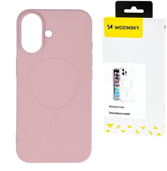 Изображение Wozinsky Liquid Silicone Case MagSafe for Samsung Galaxy S25 Ultra - Pink