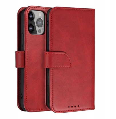 Attēls no Etui Magnet Case z klapk do Samsung Galaxy S25 - czerwone