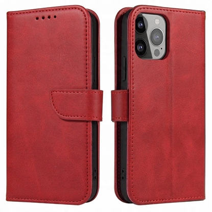 Attēls no Etui Magnet Case z klapk do Samsung Galaxy S25+ - czerwone