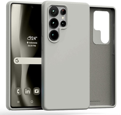 Изображение Etui Mercury Silicone do Samsung Galaxy S25 Ultra kamienny