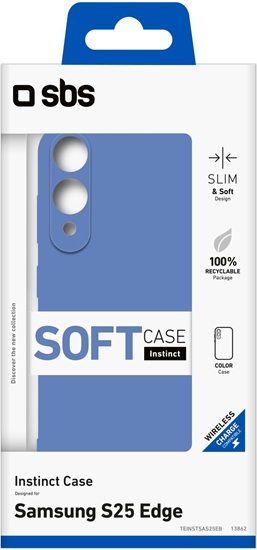 Picture of Etui SBS Instinct na Samsung Galaxy S25 Edge - niebieskie