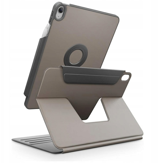 Picture of Etui UNIQ Rovus Snapmount Magnetic 360 Rotating Detachable do Apple iPad 10.9" 2022 / 11" 2025 szary