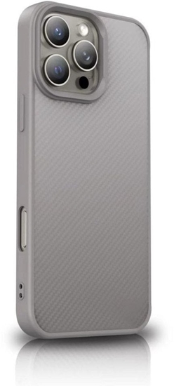 Picture of Wozinsky Wozinsky Carbon Fiber Case with MagSafe for Samsung Galaxy S25 Ultra - Gray