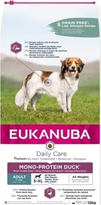 Picture of Eukanuba Eukanuba Daily Care Adult Protien Kaczka - sucha karma dla psa 12 kg
