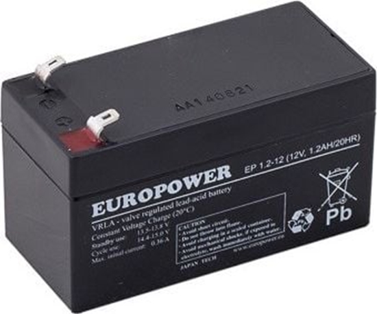 Picture of Europower Akumulator 12V 1.2Ah AGM EP1.2-12