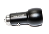 Picture of Evelatus - Car Charger EC7DC01 BLACK 3.1A 2USB port with stainless steel escape tool Black