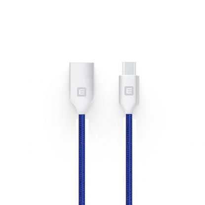 Attēls no Evelatus - Data Cable for Type-C devices TPC06 1m Blue