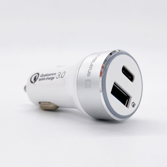 Picture of Evelatus - Evelatus Quick Car Charger QCC03, QCC03WH White
