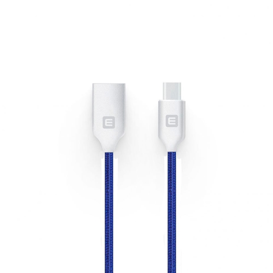 Изображение Evelatus - MicroUSB cable EDC04 Blue