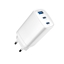 Изображение Evelatus 65W Max Fast Charger EU USB-C1/USB-C1/USB-A White