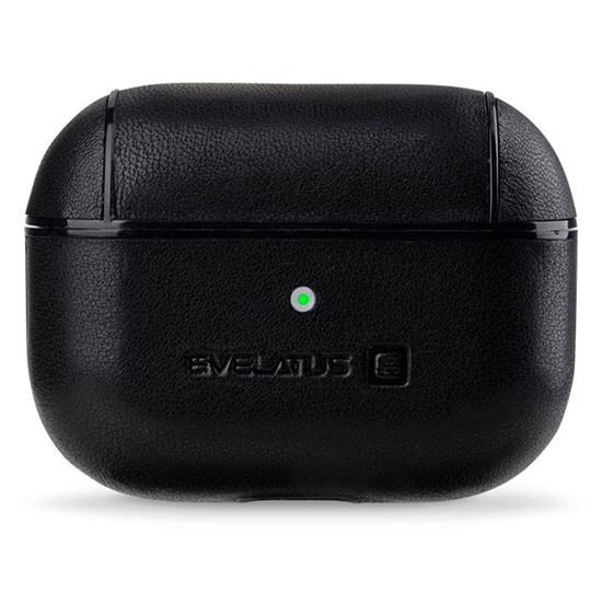 Picture of Evelatus Apple AirPods Pro Leather Protective Case Black