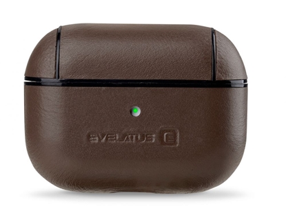 Attēls no Evelatus Apple AirPods Pro Leather Protective Case Brown
