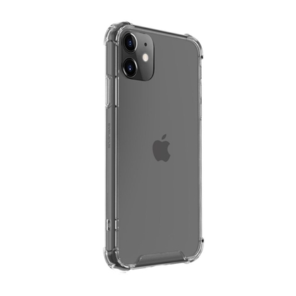 Attēls no Evelatus Apple iPhone 11 Military Shockproof Silicone Case TPU Transparent