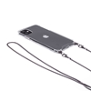 Изображение Evelatus Apple iPhone 11 Pro Max Silicone Transparent with Necklace TPU Strap Space Gray