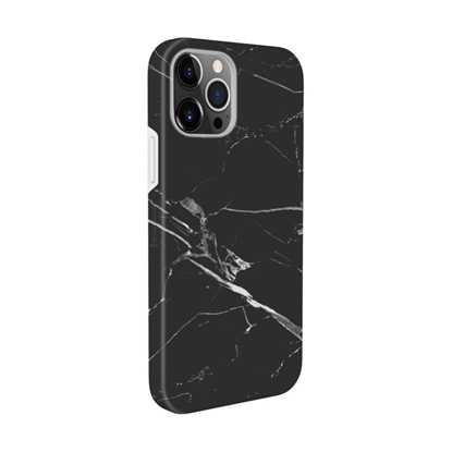 Picture of Evelatus Apple iPhone 12 Pro Max Premium Silicone case Customized Print Black