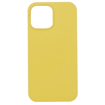 Picture of Evelatus Apple iPhone 12 Pro Max Premium Soft Touch Silicone Case Yellow